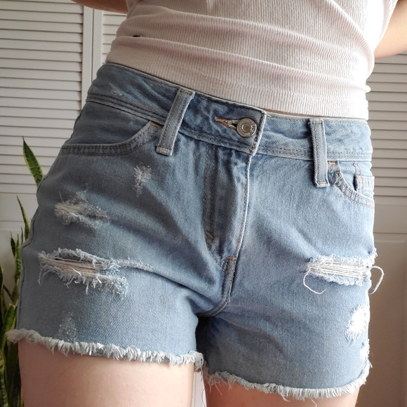 Levi's Pants - Levi's Distressed Cutoff Jean Shorts Size 26